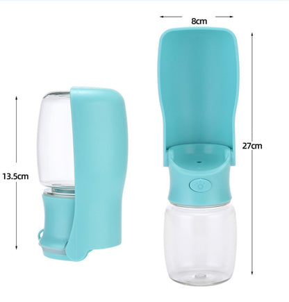 Pet Portable Water Bottle Foldable Dispenser